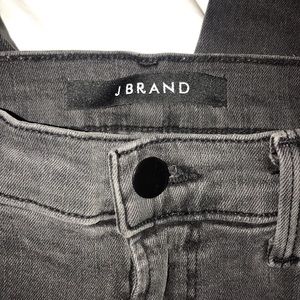J BRAND MARIA GREY/BLACK SZ 26